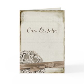 Vintage Lace card