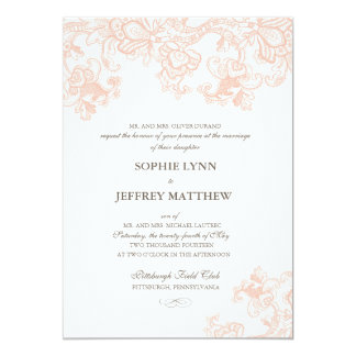 Lace Wedding Invitations Announcements Zazzle The Burlap Lace Wedding Collection Invitations