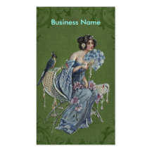 Vintage Lady Bird Business Cards