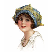 Vintage Lady Coronet and Lace T-shirt shirt