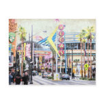 postcard, travel, gamble, vintage, neon, vintage