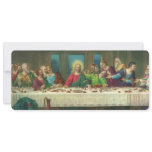 Vintage Last Supper with Jesus Christ and Apostles Custom Invitations