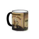 Vintage Latte Trio Masculine mugs by sindepeye Vintage Latte Trio Masculine mugs