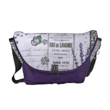 Vintage Lavender Collage bag Courier Bags