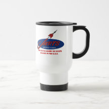 Vintage Lawn Jarts Travel Mug