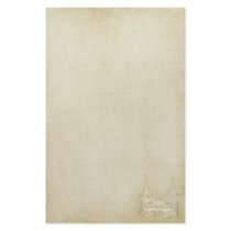 Vintage LDS on Cream Stationery Design