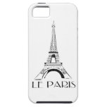 vintage le paris eiffel tower iPhone 5 case