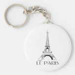 vintage le paris key chain