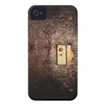 vintage, iphone, leather, funny, iphone 4, 4s case-mate barely there, geek, leather book, retro, organizer, fun, old, iphone4, nature, personal planner, pattern, flag, street, texture, [[missing key: type_casemate_cas]] with custom graphic design
