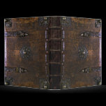 Vintage Leather Look Gothic Binder