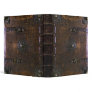 Vintage Leather Look Gothic Binder