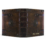 Vintage Leather Look Gothic Binder