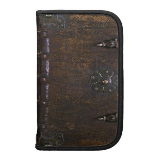 Vintage Leather Look Gothic Folio rickshawfolio