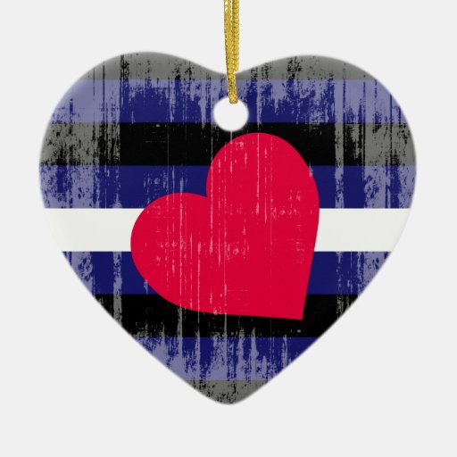 Vintage Leather Pride Christmas Ornament