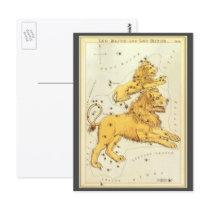 Vintage Leo postcards by YesterdayCafe Vintage Leo postcards