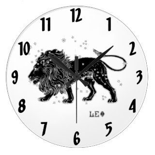 Vintage Leo Wall Clock