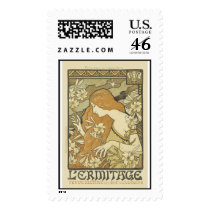 Vintage L'ermitage Poster postage by vintagegiftmall Vintage L'ermitage Poster postage