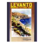 Vintage Levanto Genova Italy Tourism Postcard
