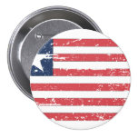 Vintage Liberia Flag Pinback Button