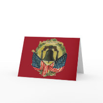 Vintage Liberty Bell Greeting Cards