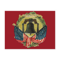 Vintage Liberty Bell Greeting Cards postcards