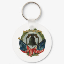 Vintage Liberty Bell keychains