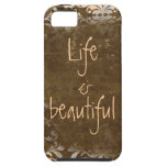 Vintage Life is Beautiful iphone 5 Case casemate cases