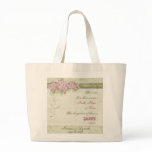 Vintage Lilac Hydrangea - Bride's Get Away Bag