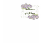 Vintage Lilac Hydrangea - Matron of Honor Shirt