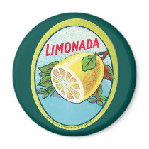Vintage Limonada Label Magnets
