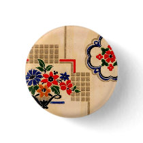Vintage Linoleum Button