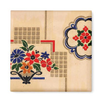 Vintage Linoleum Magnet by AlabasterRose Vintage Linoleum Magnet