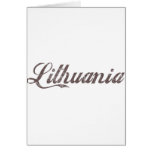 Vintage Lithuania Cards