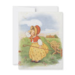 Vintage Little Bo Peep Looking for Her Sheep invitations