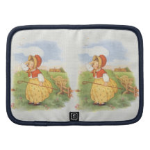 Vintage Little Bo Peep Mother Goose Nursery Rhyme Folio Planners