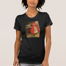 Vintage Little Red Riding Hood Jessie Wilcox Smith Tshirt