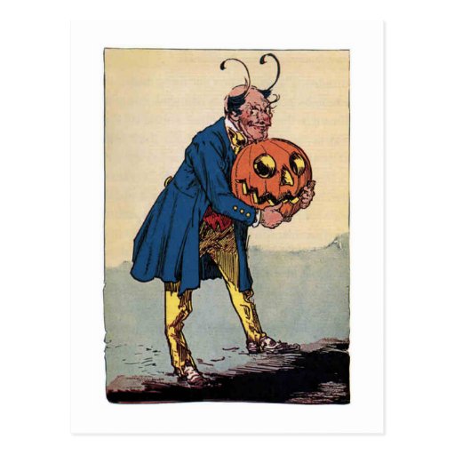 Vintage Little Wizard of Oz Illustration Post Card