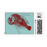 Vintage Lobster Stamps