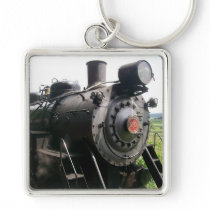 Vintage Locomotive Railroad Train Key Chains
