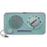 Vintage Londale Radio - Blue iPhone Speaker