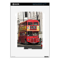 Vintage London Bus iPad 3 Skins