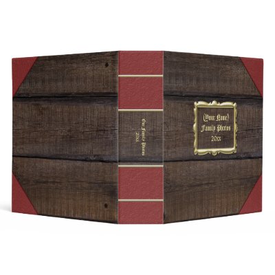 Vintage-Look 2" Personalized Photo Album Binder
