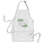 Vintage Look Aqua Hydrangea -  Business Aprons