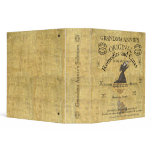 Vintage Look Binder for Anything