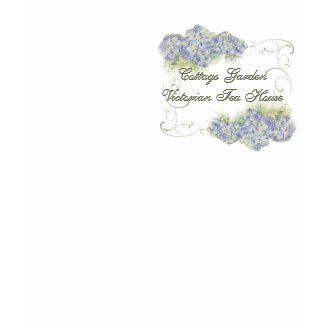 Vintage Look Blue Hydrangea - Business Shirts shirt
