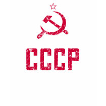 Vintage-Look CCCP/USSR T-Shirt