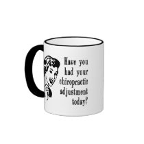 Vintage-Look Chiro Ad Mug by chiropracticbydesign Vintage-Look Chiro Ad Mug