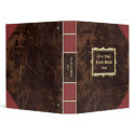 Vintage Look Personalized Photo Album Binder