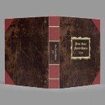 Vintage Look Personalized Photo Album or Genealogy Vinyl Binders