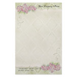 Vintage Look Pink Hydrangea - Small Stationery